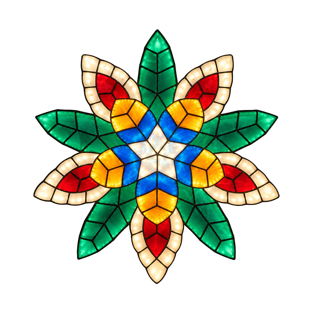 24” Ligaya Capiz Christmas Parol