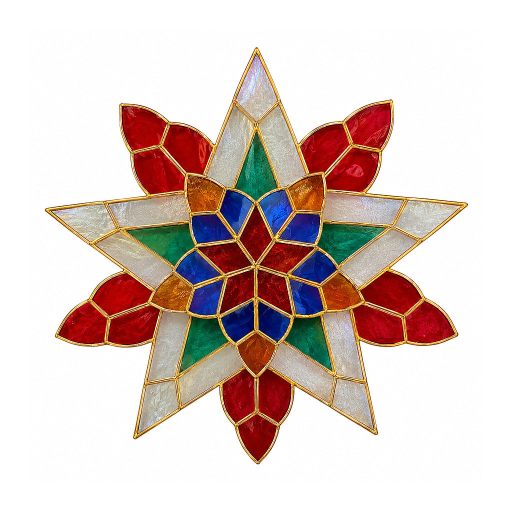 15” Marikit Capiz Christmas Parol