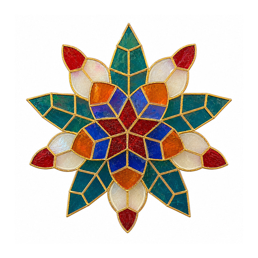 15” Sinag Capiz Christmas Parol