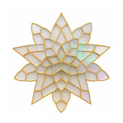 15” Tala Capiz Christmas Parol