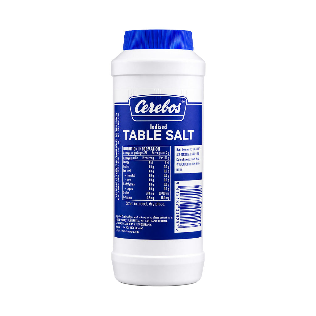 Cerebos Iodised Table Salt 700g