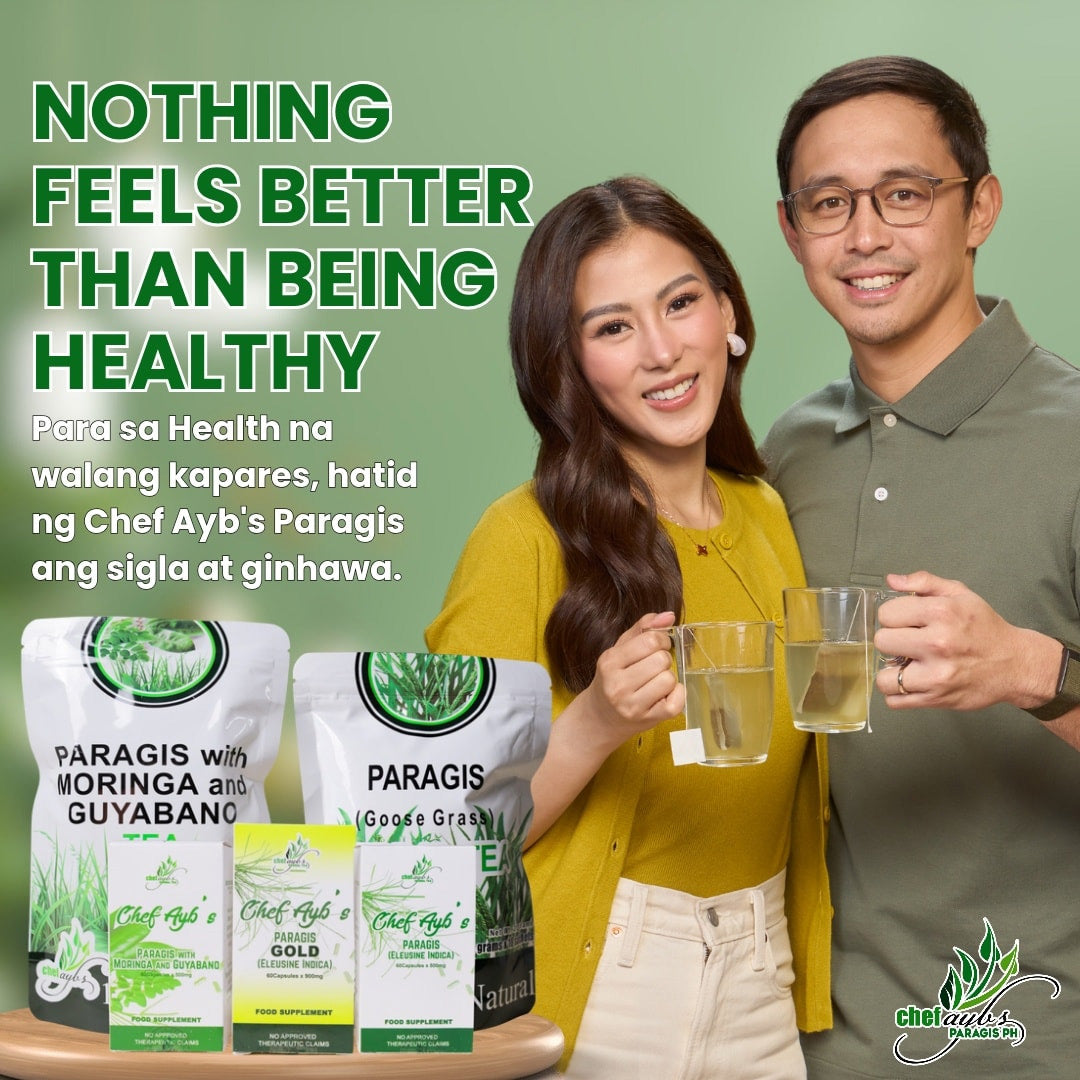 Chef Ayb’s Paragis with Moringa and Guyabano Tea (20 x 1.8g Sachets)