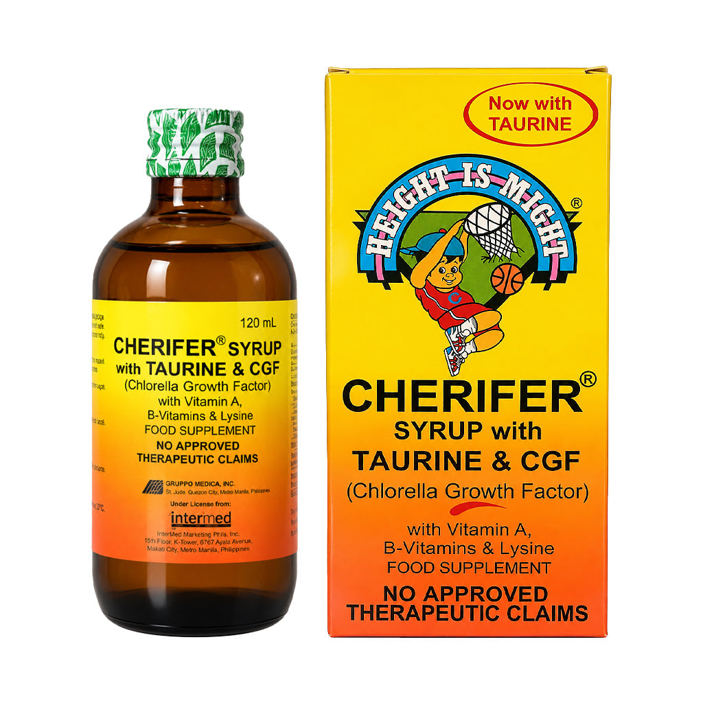 Cherifer Syrup with Taurine & CGF + Zinc 120ml
