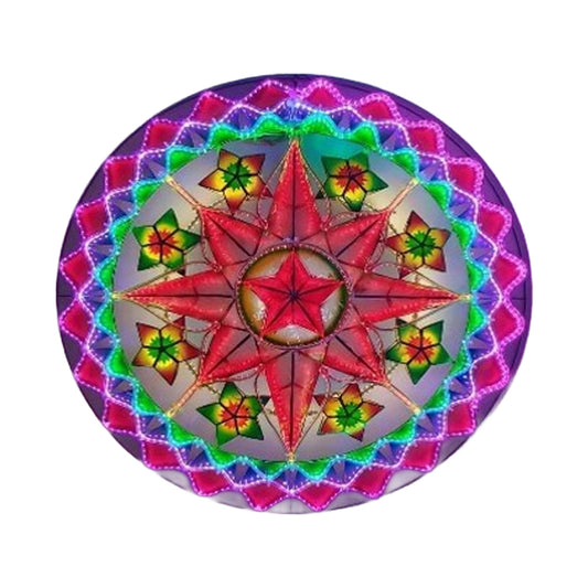 24” Masagana Capiz Christmas Parol