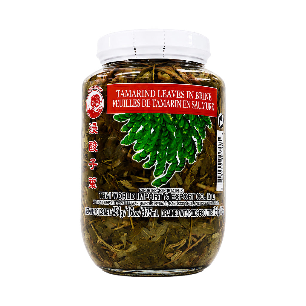 Cock Brand Tamarind Leaves in Brine 454g