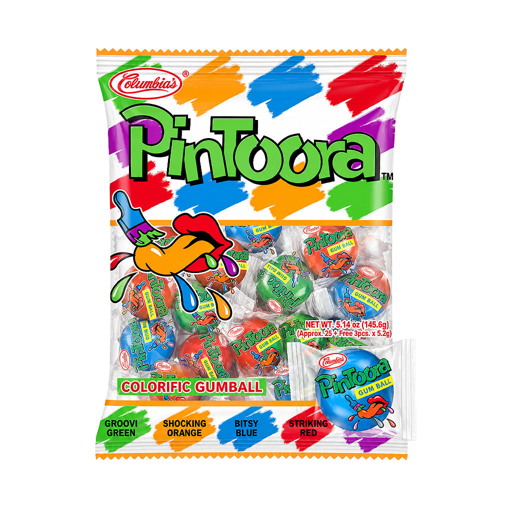 Columbia’s Pintoora Colorific Gum Ball 117g 30pcs