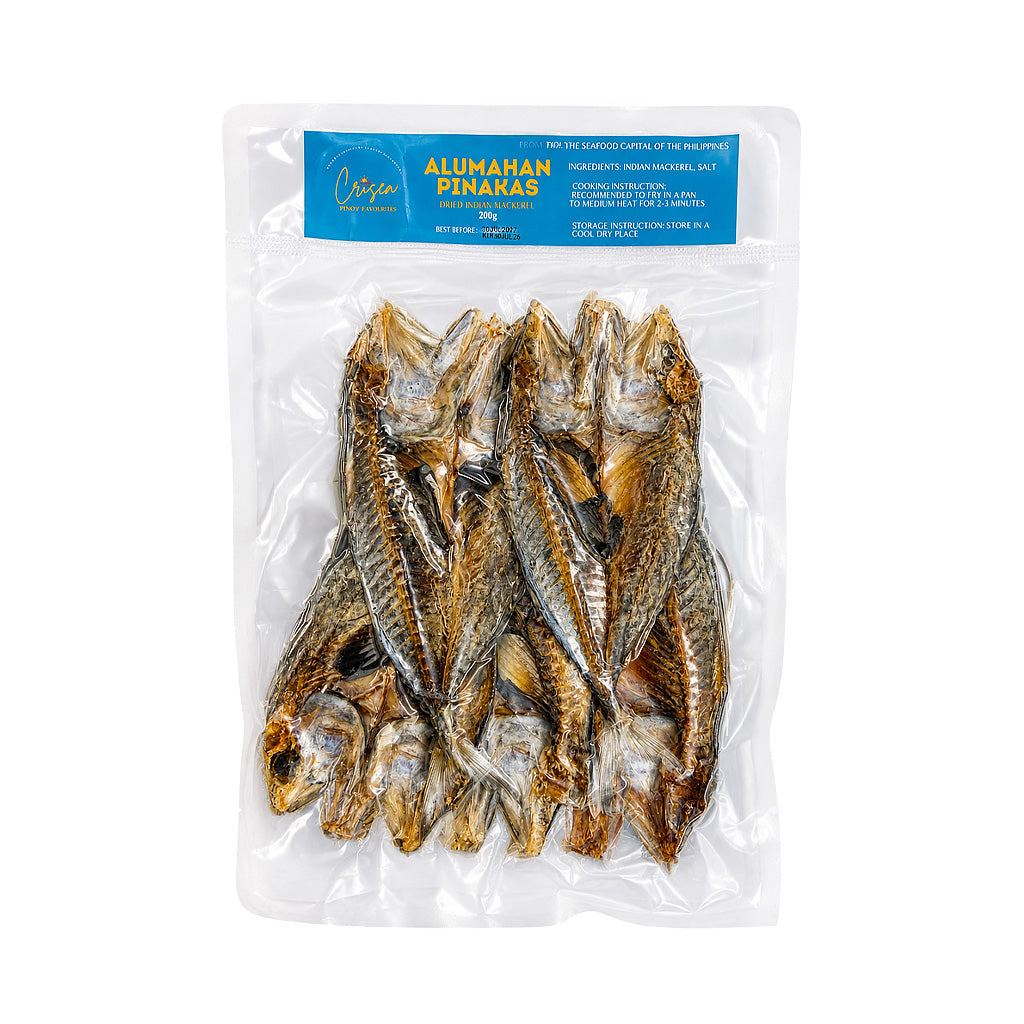 Crisen Pinoyz Favourites Alumahan Pinakas Dried Indian Mackerel 200g