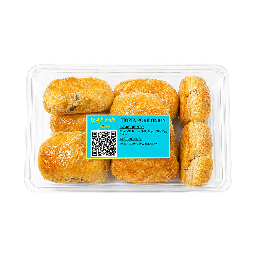 Crisen Pinoyz Favourites Hopia Pork Onion 10 Pcs