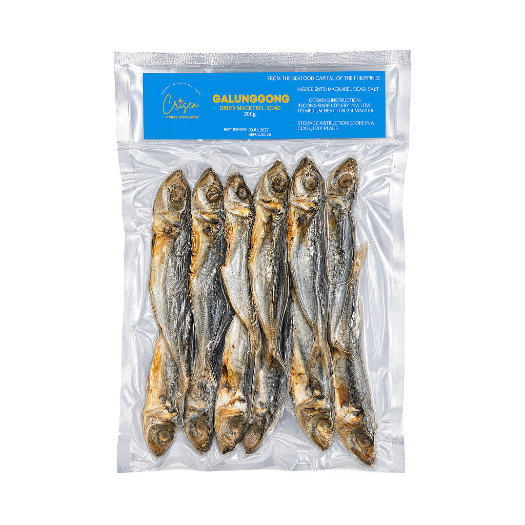 Crizen Pinoy Favourites Dried Galunggong 200g