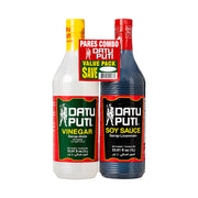 Datu Puti Soy Sauce & Vinegar Pares Combo Value Pack 2 x 1L