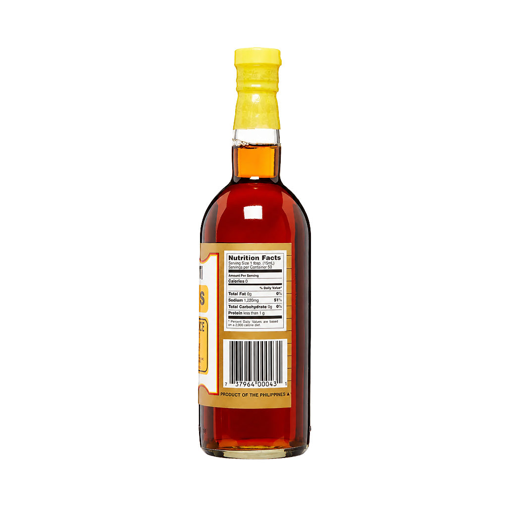 Datu Puti Patis Fish Sauce 750ml Bsck Packaging