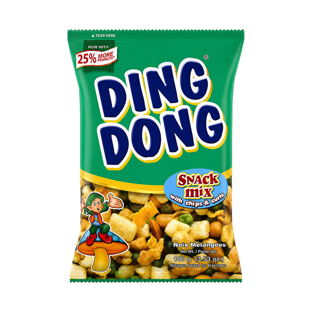 Ding Dong Snack Mix with Chips & Curls 100g
