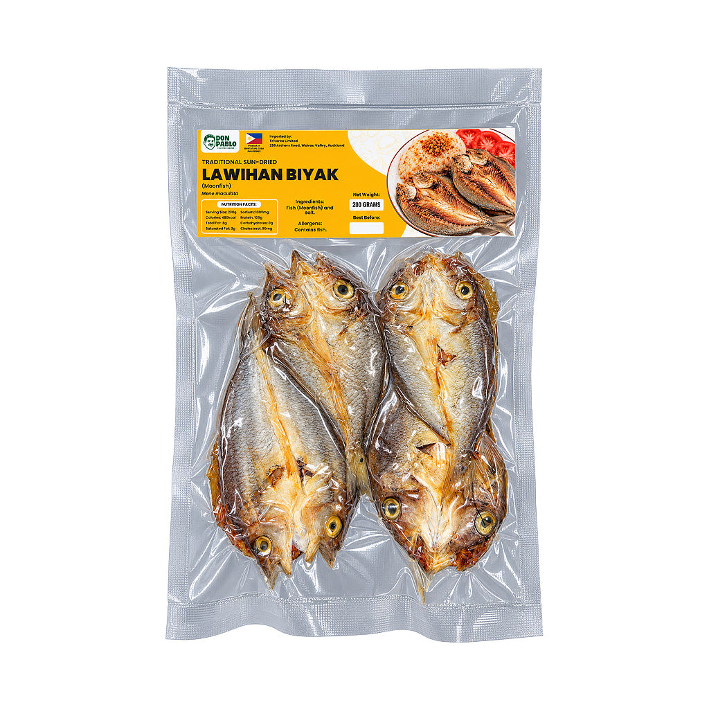 Don Pablo Traditional Sun-Dried Lawihan Biyak 200g