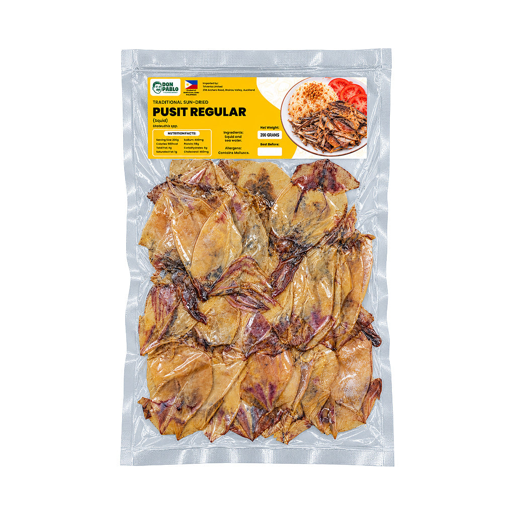 Don Pablo Traditional Sun-Dried Pusit Regular 200g