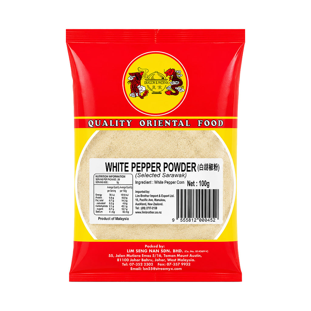 Dragon & Phoenix White Pepper Powder 100g