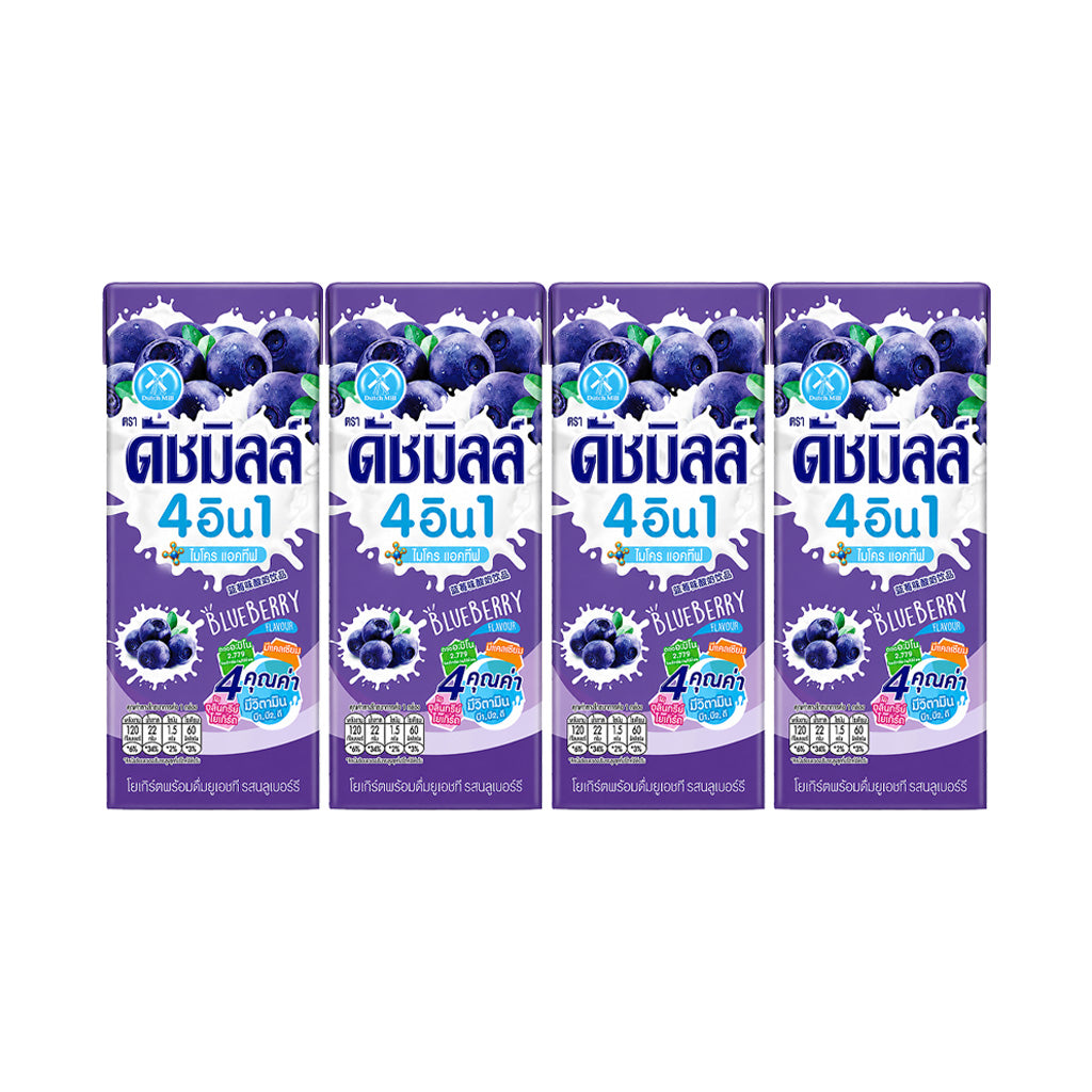 Dutch Mill Blueberry Flavour Yoghurt Drink 180ml