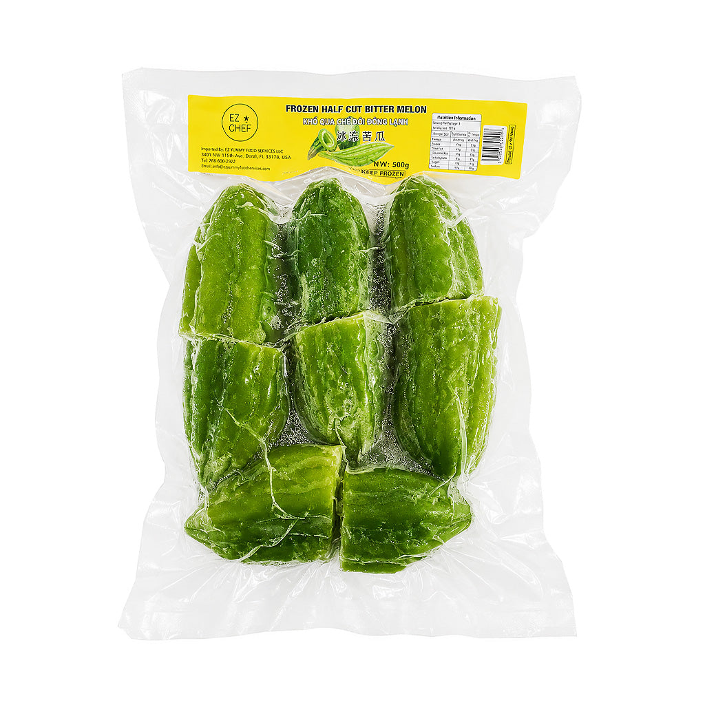 EZ Chef Frozen Half Cut Bitter Melon 500g