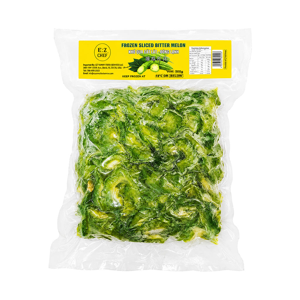 EZ Chef Frozen Sliced Bitter Melon 500g