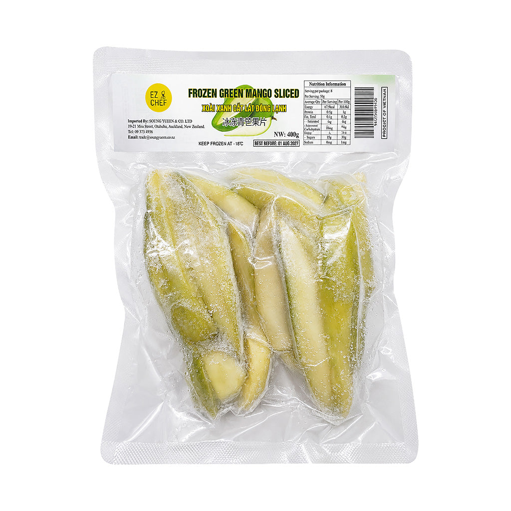 EZ Chef Frozen Green Mango Sliced 400g