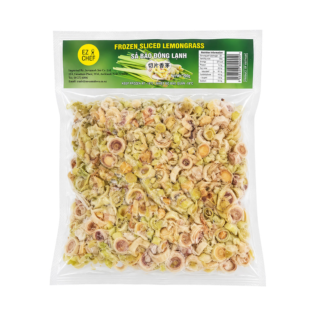 EZ Chef Frozen Sliced Lemongrass 200g