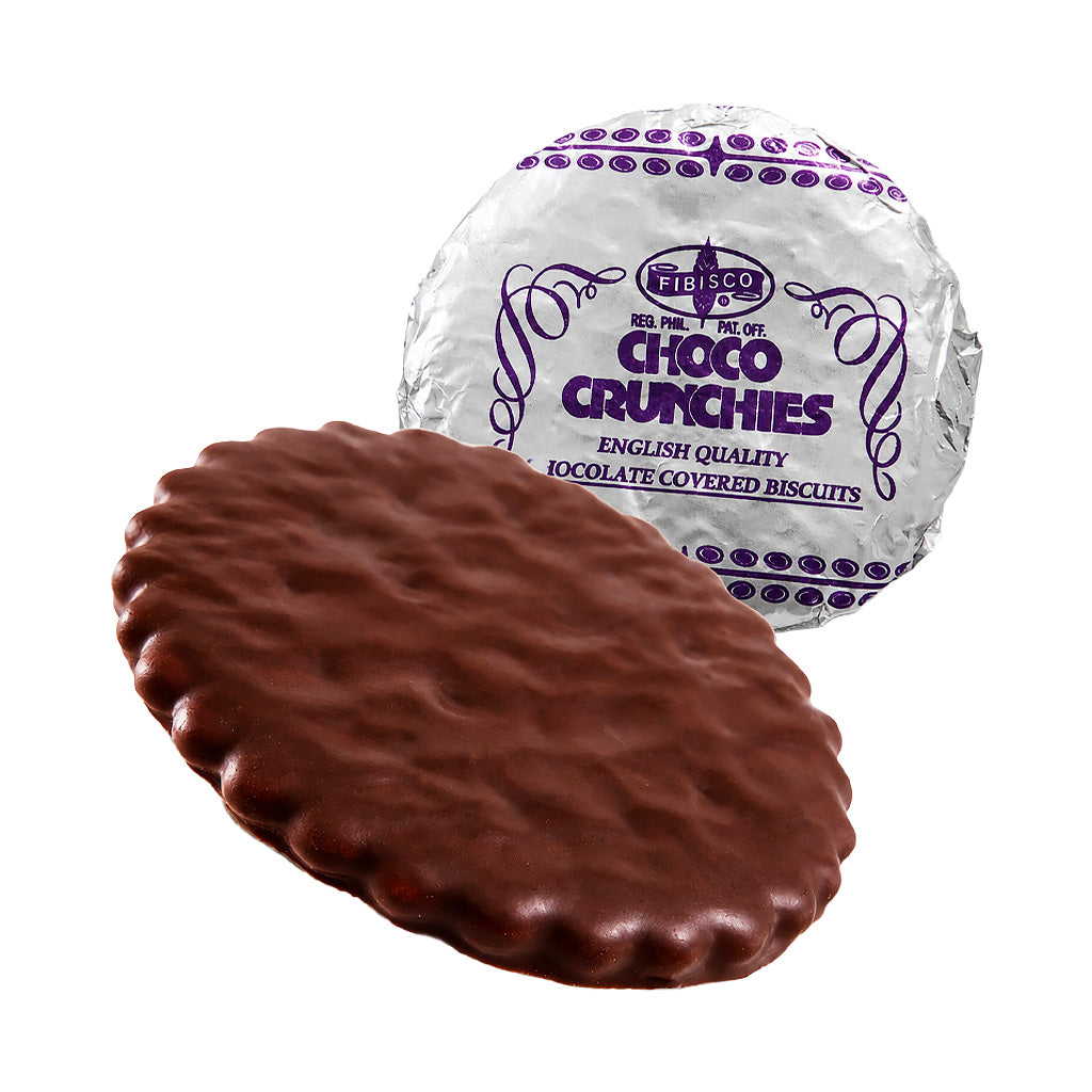Fibisco Choco Crunchies Chocolate Covered Biscuits 200g