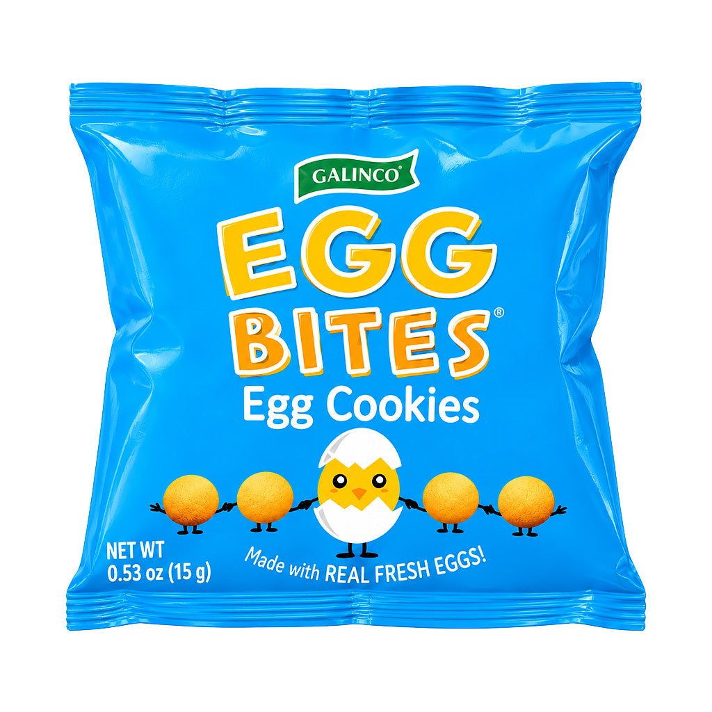Galinco Egg Bites Egg Cookies 15g x 10 Packs