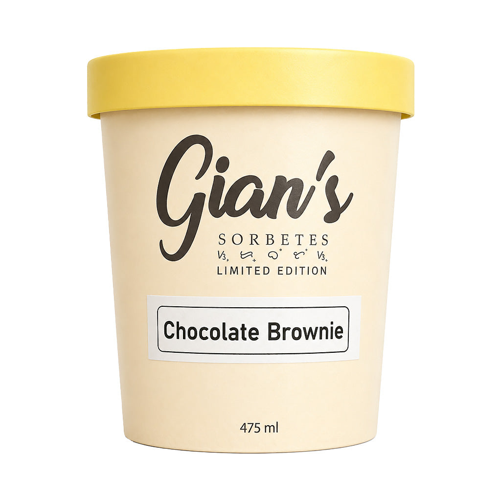 Gian's Sorbetes Chocolate Brownie Limited Edition 475ml