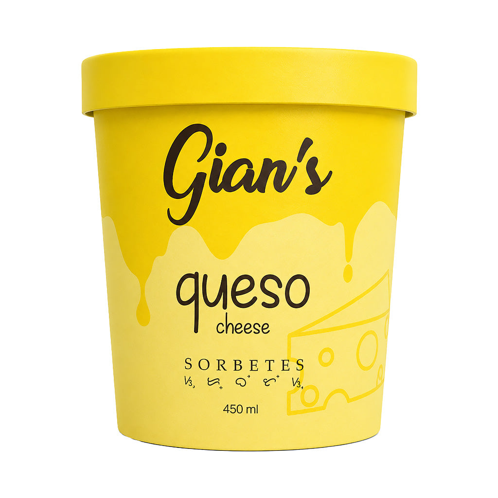Gian's Sorbetes Queso (Cheese) 450ml
