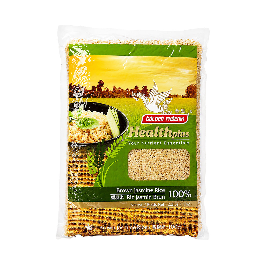 Golden Phoenix Healthplus Brown Jasmine Rice 1kg