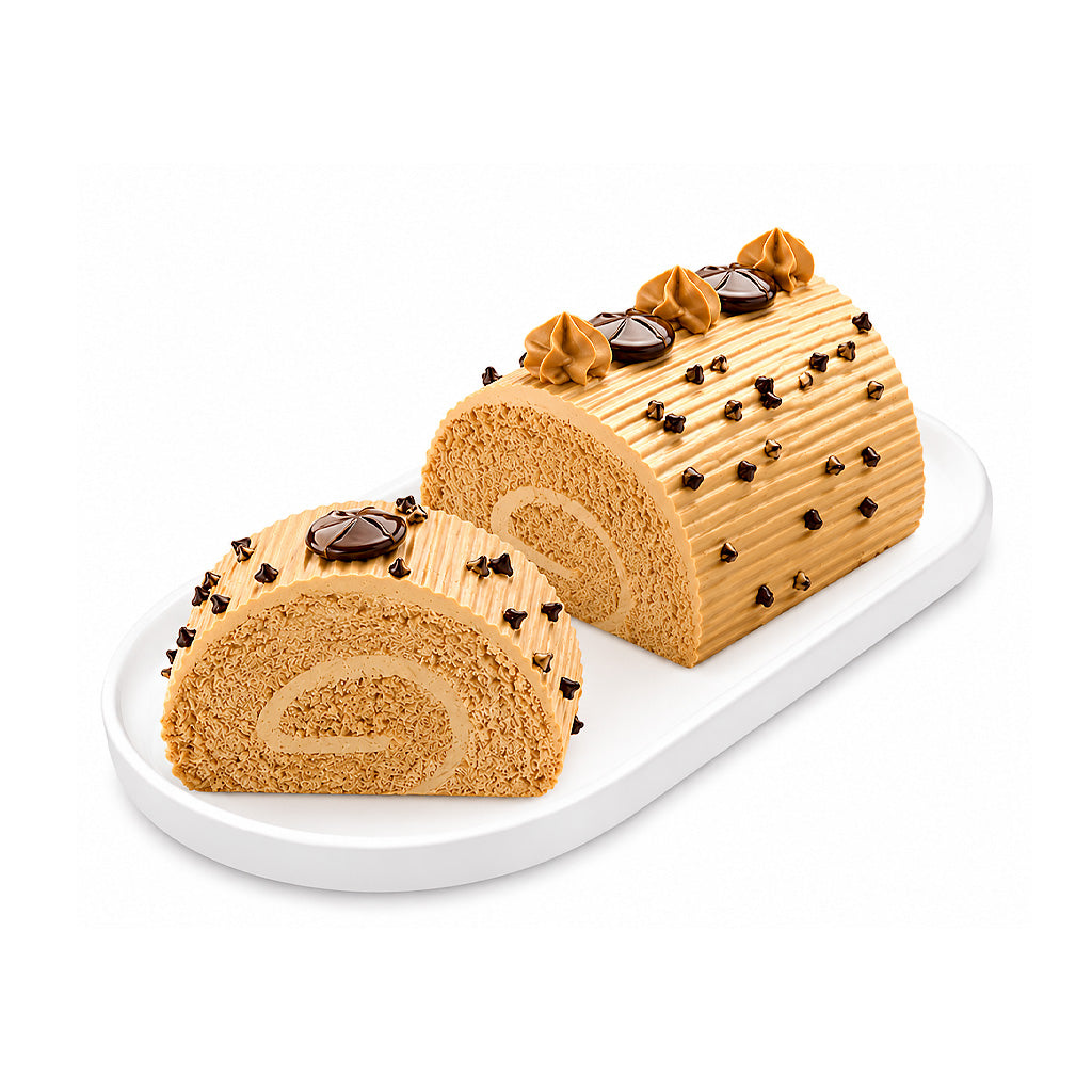 Goldilocks Mocha Half Roll