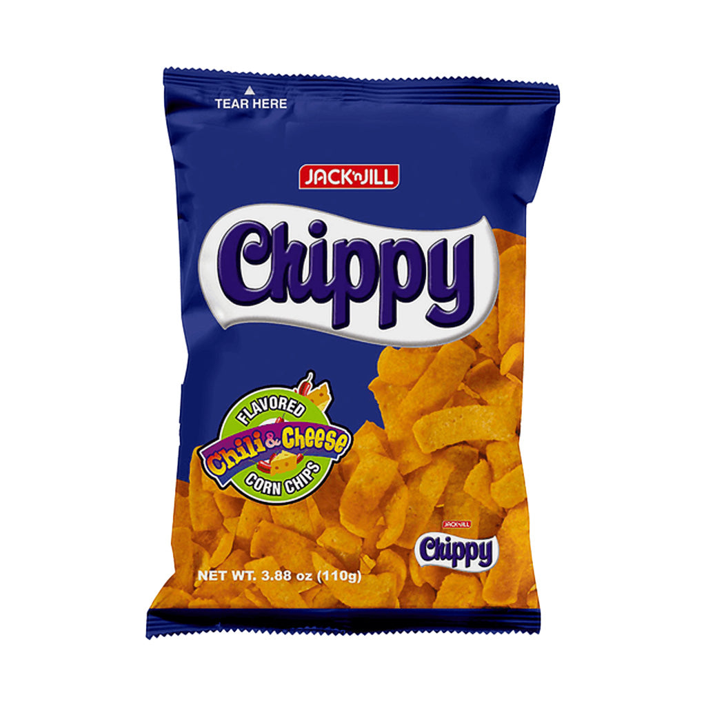 Jack ‘n Jill Chippy Chili & Cheese Flavored Corn Chips 110g