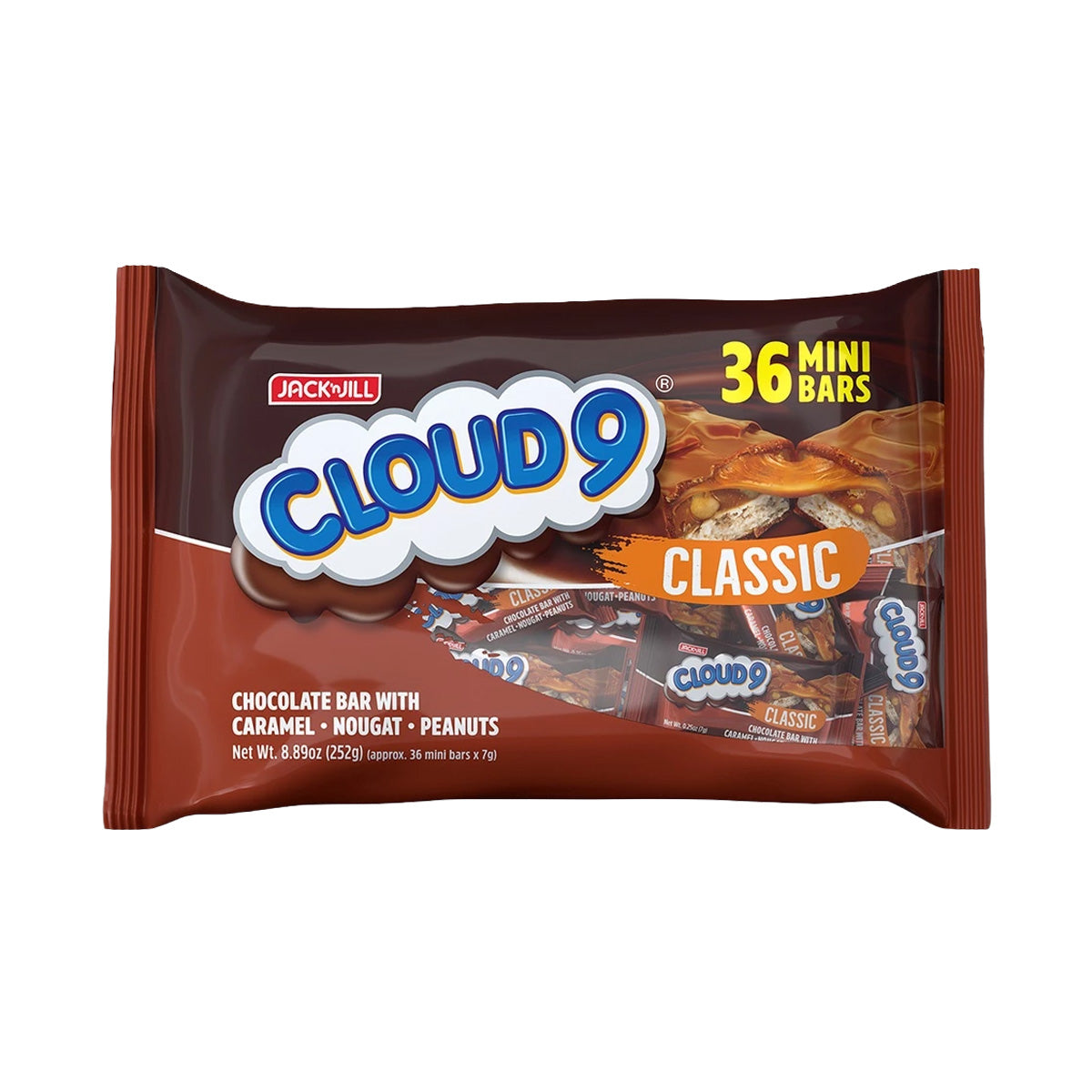 Jack ‘n Jill Cloud 9 Classic (7g x 36 Mini Bars)