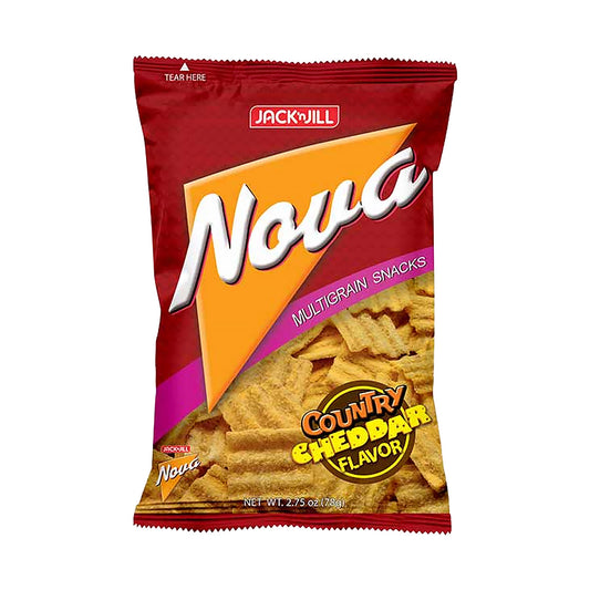 Jack ‘n Jill Nova Multigrain Snacks Country Cheddar Flavor 78g