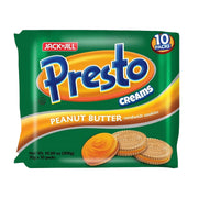 Jack ‘n Jill Presto Creams Peanut Butter Sandwich Cookies (30g x 10 packs)