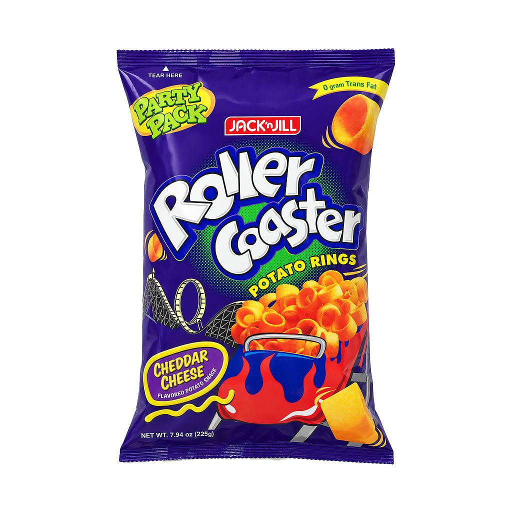 Jack 'n Jill Roller Coaster Cheddar Cheese Party Pack 225g