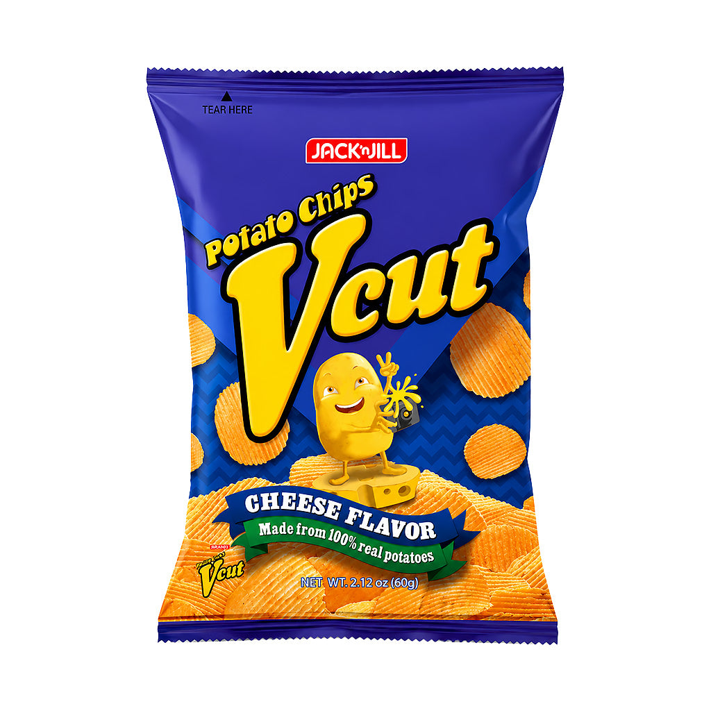 Jack ‘n Jill VCut Cheese Potato Chips 60g