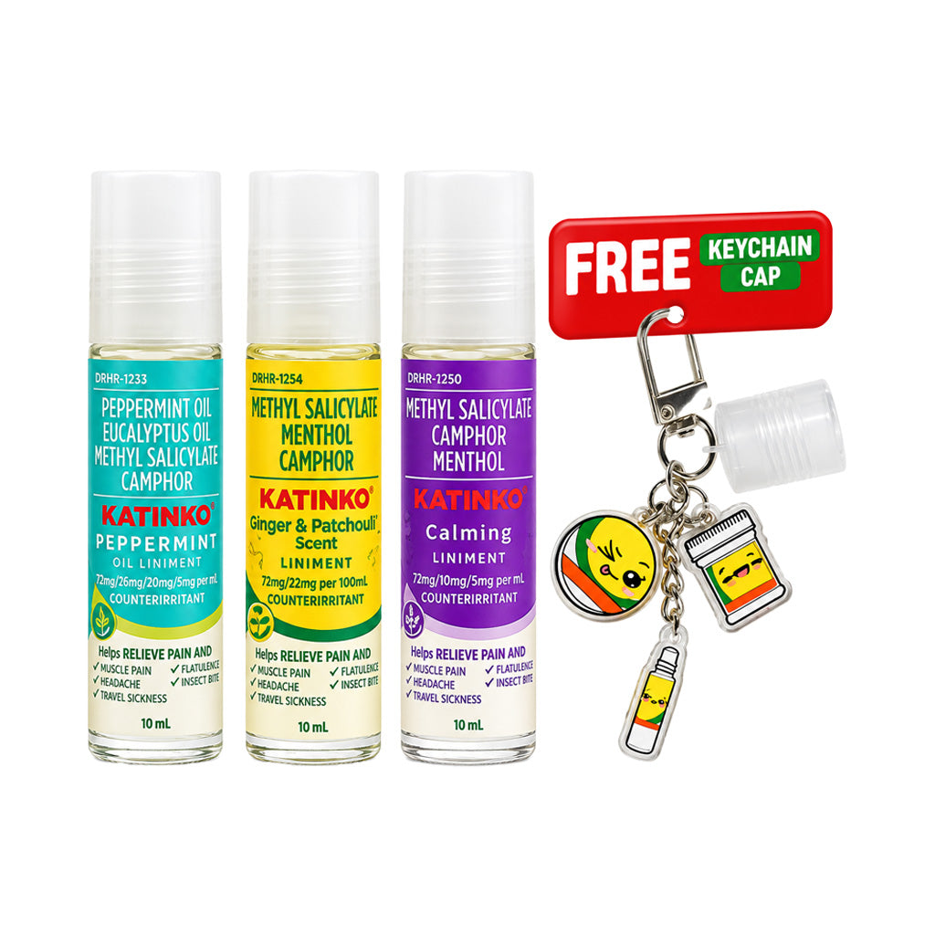 Katinko 3-in-1 Oil Liniment Set (3 pcs x 10ml)