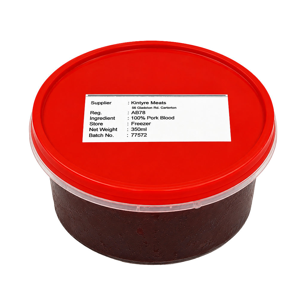 Kintyre Meats Pork Blood 350ml