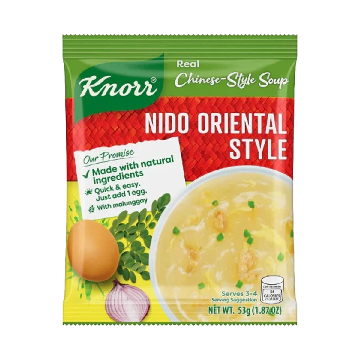 Knorr Nido Oriental Style Chinese Soup Mix 53g
