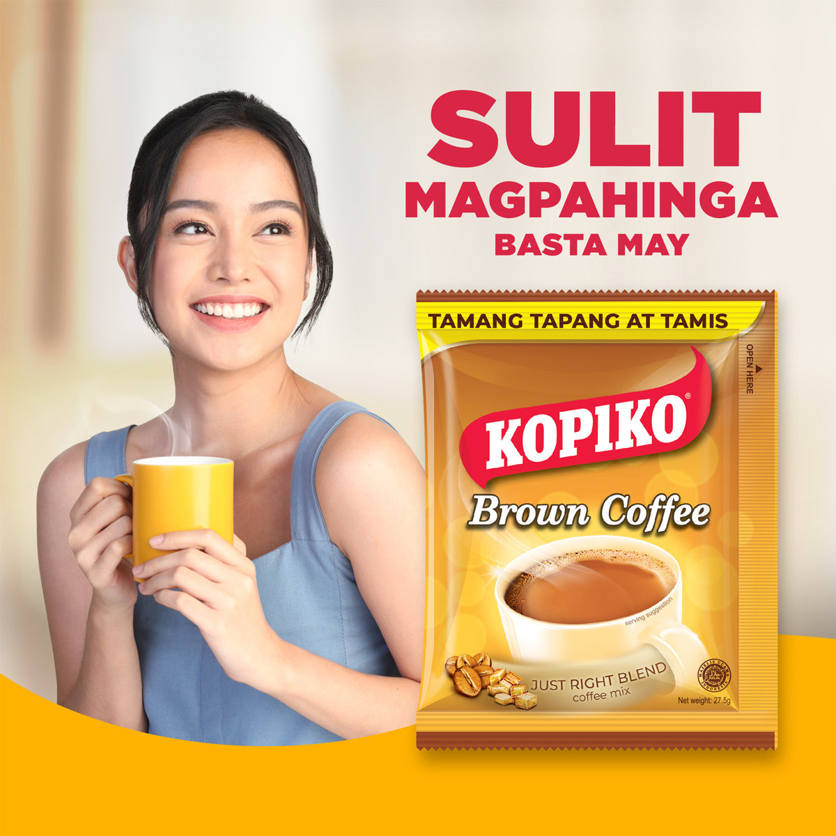 Kopiko Brown Coffee 275g (10 Sachets)