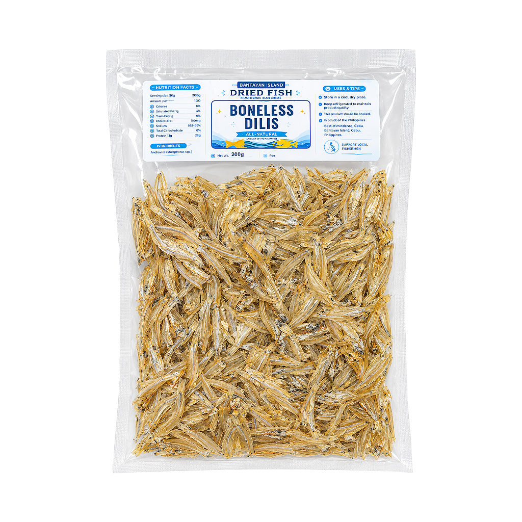 Bantayan Island Boneless Dilis 200g