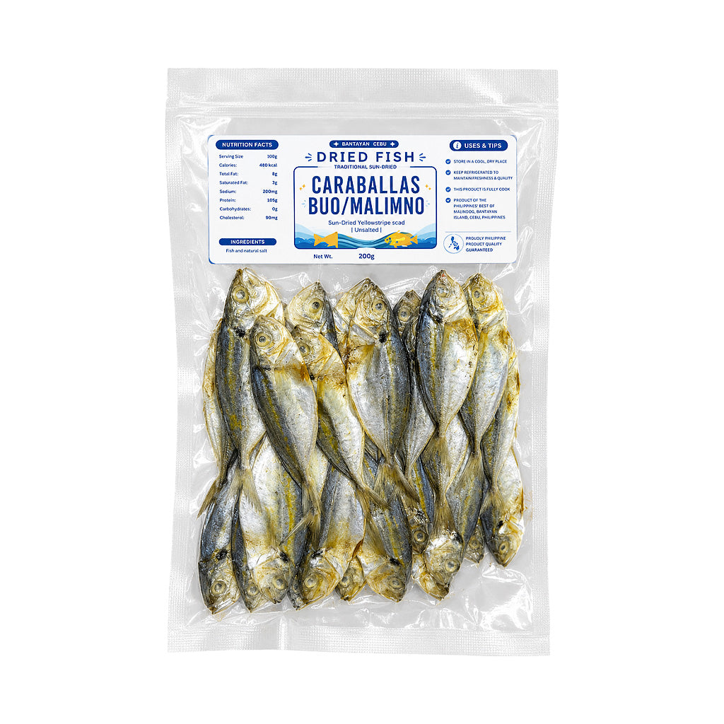 Bantayan Island Dried Fish Caraballas Buo 200g