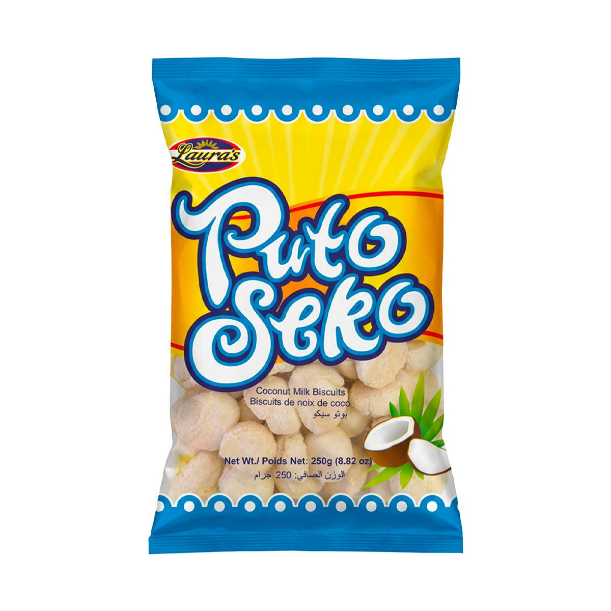 Laura’s Puto Seko Coconut Milk Biscuits 250g