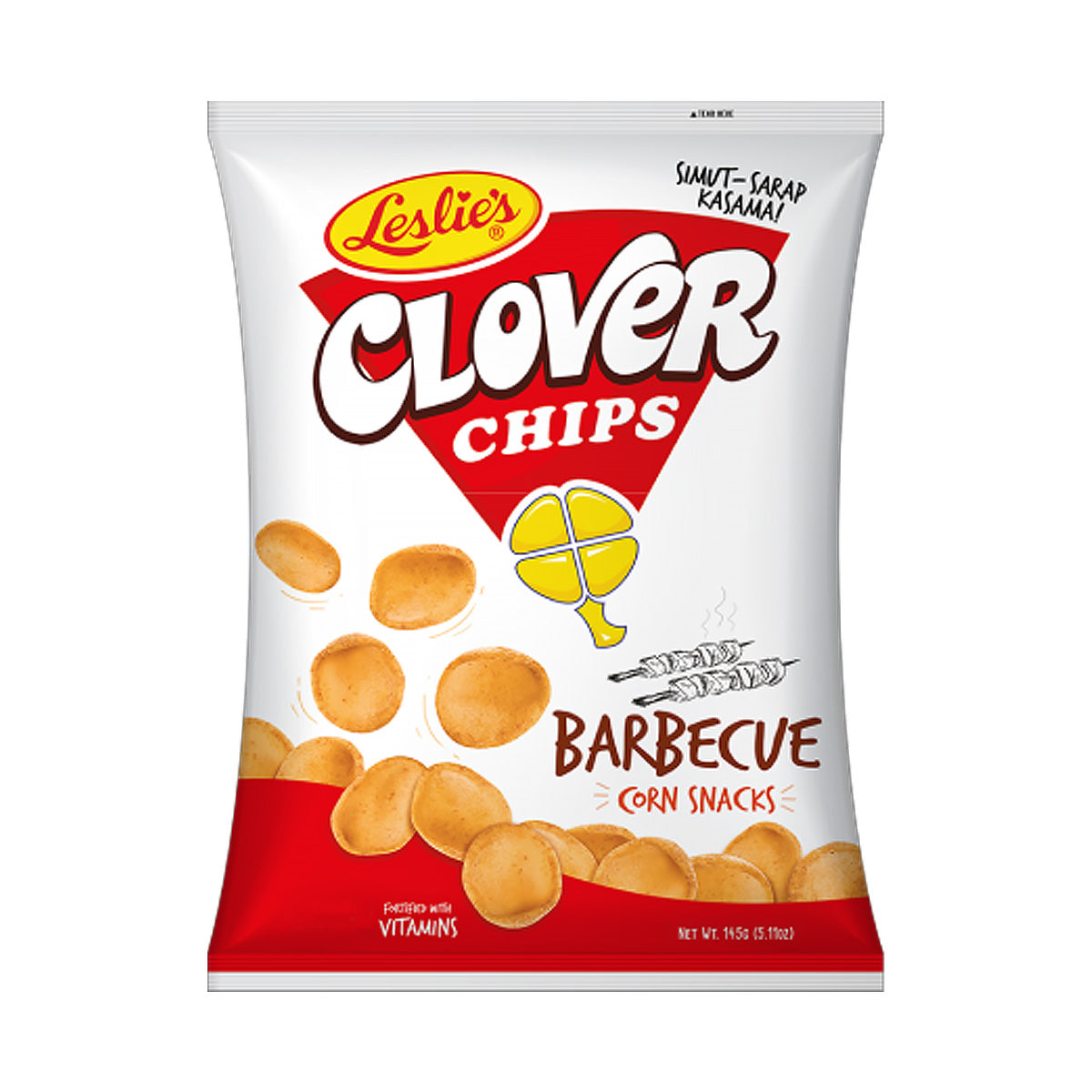 Leslie’s Clover Chips - Barbecue 145g