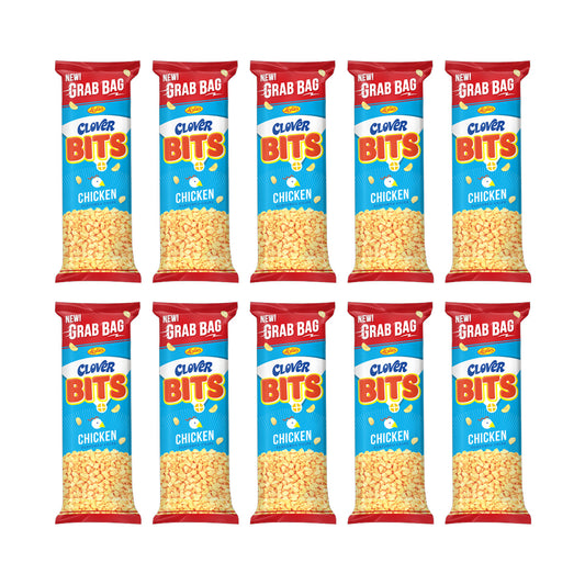 Leslie’s Clover Bits Taco BBQ Flavored Chips (10 x 35g)
