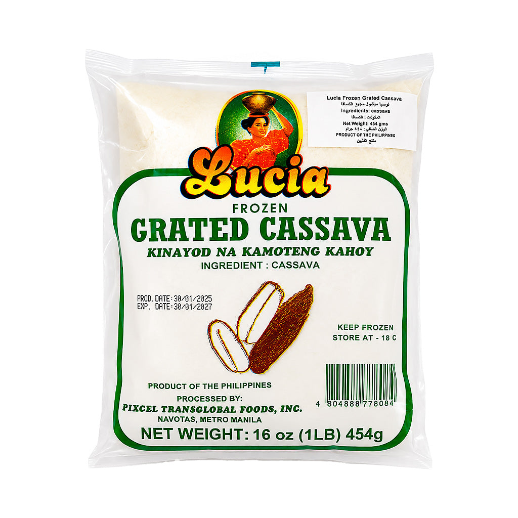 Lucia Frozen Grated Cassava 454g