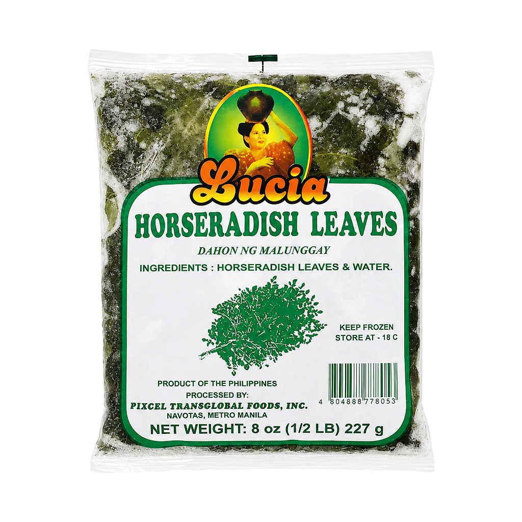 Lucia Horseradish Leaves (Dahon ng Malunggay) 227g