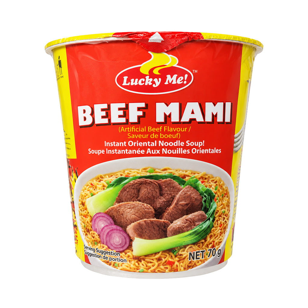 Lucky Me! Beef Mami Instant Noodle Soup 70g