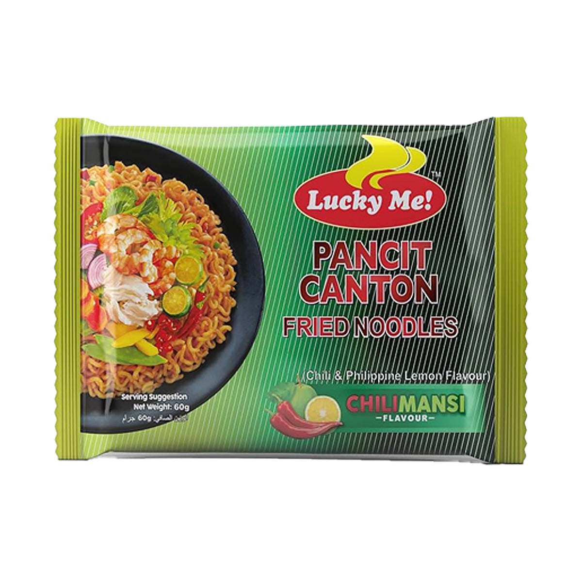 Lucky Me! Pancit Canton Chilimansi (6 x 60g Pack)
