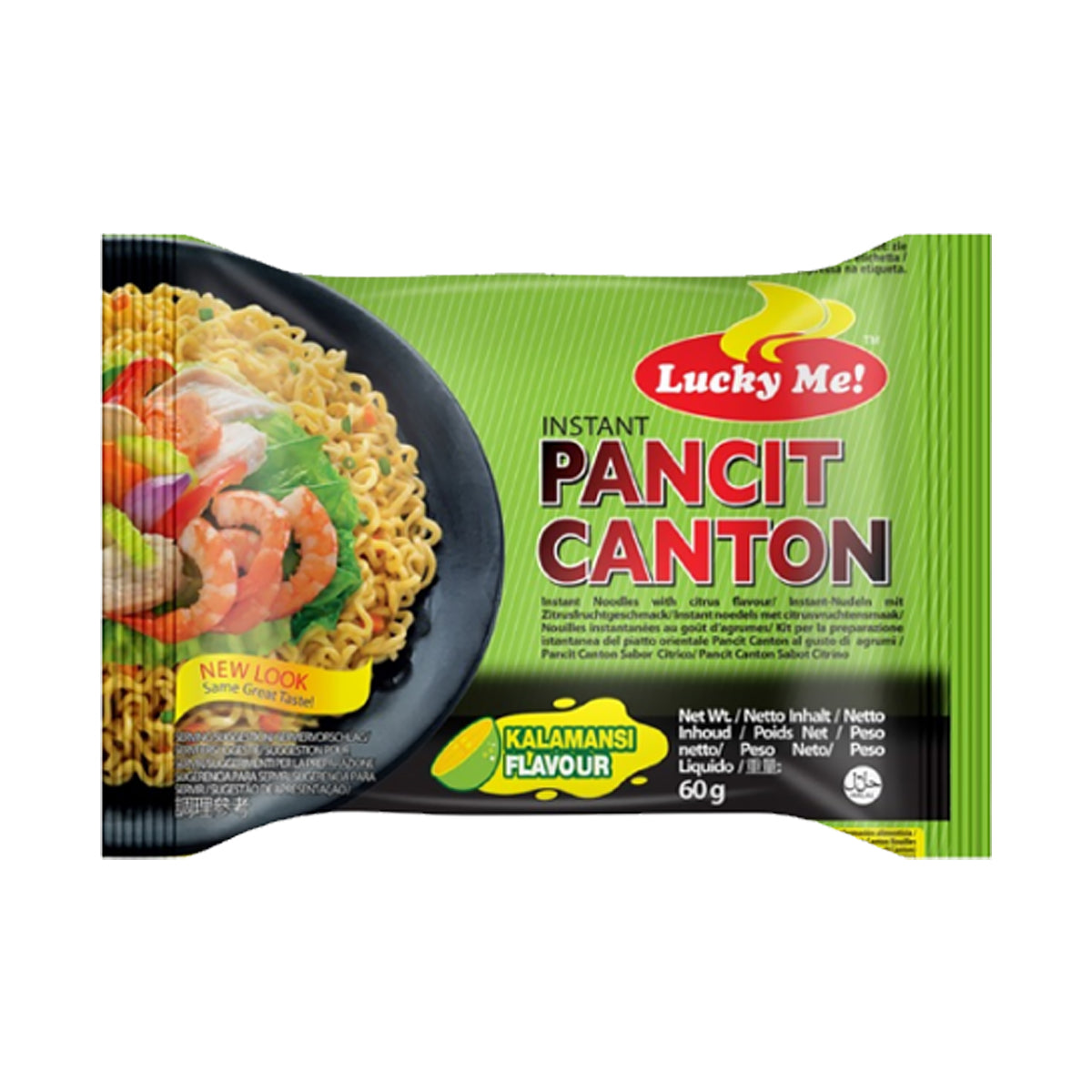 Lucky Me! Pancit Canton Kalamansi (6 x 60g Pack)